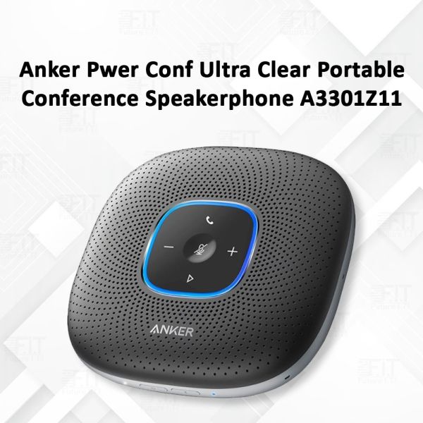 Anker Power Conf Ultra Clear Portable Conference Speakerphone A3301Z11