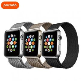 Porodo iGuard Steel Mesh Watch Band For Apple Watch