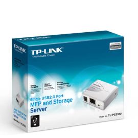 Tp Link TL PS310U Single USB2.0 Port MFP and Storage Server Share the MFP, Share Storage, Device Compatibility USB scanners External USB memory card readers USB flash drives USB speakers USB webcams Compatible with Windows 7