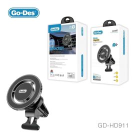 Go-Des Foldable Magnetic Mobile Car Phone Holder: Secure and Convenient | Buy at Future IT Oman