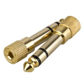 6.5mm Male to 3.5mm Female Audio Adapter