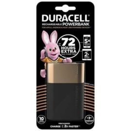 Duracell Power Bank 10050 mAh, Portable Charger with USB C + Fast Charger (18W Power Delivery and Quick Charge 3.0) | Future It Oman
