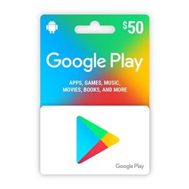 GooglePlay USA $ 50 Gift Card