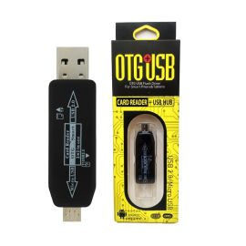 Earldom ET-OT05 Micro OTG + USB Hub Card Reader