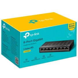 Experience Fast and Reliable Networking with TP-Link 8-Port Gigabit Desktop Switch in Oman | Future IT Oman