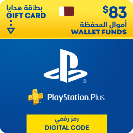 PlayStation Qatar Wallet Topup USD 83 Gift Card