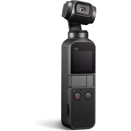 DIJI Osmo Pocket, 3-Axis Gimbal Image Stabilisation (1/2.3 Inch Sensor with 80° Field of View and F2.0 Aperture, Video Recording with up to 4K Ultra HD at 60fps and 100Mbps)
