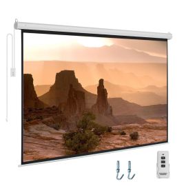 I-View Electrical Projector Screen with Remote 240×180 120" Diagonal