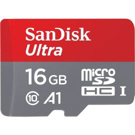 SanDisk Ultra 16GB 98MB/s Micro SDHC UHS I Memory Card