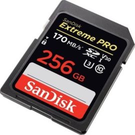 High-Speed SanDisk Extreme Pro 256GB SDXC UHS-I Memory Card | Future IT Oman