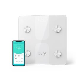 eufy by Anker, Smart Scale C1 with Bluetooth, Body Fat Scale, Wireless Digital Bathroom Scale, 12 Measurements, Weight/Body Fat/BMI, Fitness Body Composition Analysis