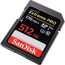 SanDisk Extreme Pro SDXC UHIS-I Card 512 GB 170MB/s