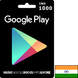 GooglePlay INR 1000 Gift Card