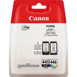 Buy Canon 445+446 Twin Pack Black & Color Cartridges in Oman | Future IT Oman