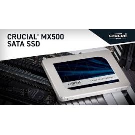 Crucial MX500 3D NAND Internal SSD 500GB SATA 2.5 inch 7mm, Speed 560 Megabytes Per Second, 2.5-inches
