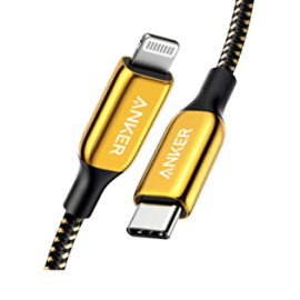 Anker PowerLine III 24K Gold USB-C to Lightning Cable - Exclusive Offers in Oman at Future IT Oman