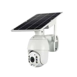 Solar PTZ WiFi 3MP Outdoor Security Camera Wireless Home Security Device with Rechargeable Battery | Future IT Omann