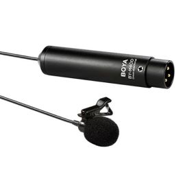 BOYA BY-M40D Lavalier Condenser Microphone XLR Output