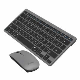 Porodo Slim Bluetooth Keyboard & Mouse - English and Arabic Layout | Future IT Oman