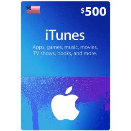 iTunes USA $500 Gift Card