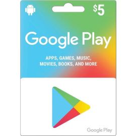 GooglePlay USA $5 Gift Card