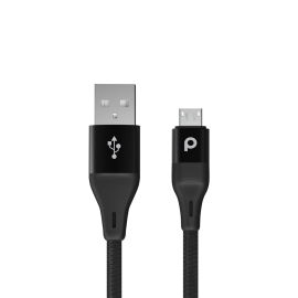 Porodo Micro -USB Connector Aluminium Braided Cable