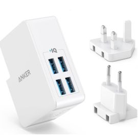 Anker Power Port 4 Lite 27W Charger A2042L21