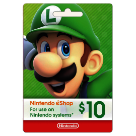 Nintendo eShop $10 Gift Card