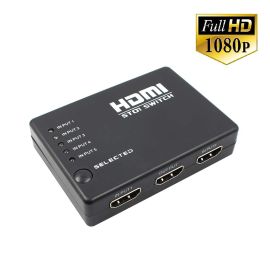 5 Ports HDMI Switch divisor Switcher Selector Hub Box