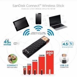 SanDisk Connect Wireless Stick 32GB USB Flash Drive