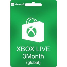 Xbox USA 3 Months Gift Cards