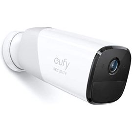 Anker Eufy Wire Free 2K Outdoor Stand Alone Smart Camera with 120 Days Battery Life T8131321 IP65 Weatherproof Works with Google Assistant and Amazon Alexa 100% wire Free Detailed Night Vision  Human Detection..
