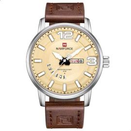 GW Naviforce 9143 Date Leather Watch