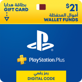 PlayStation Qatar Wallet Topup USD 21 Gift Card