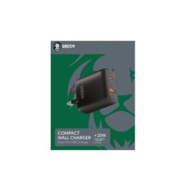 Green Lion Compact Dual  Wall Charger 