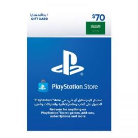 PlayStation PSN KSA $ 70 Gift Card