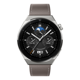 Experience Luxury with Huawei GT3 PRO Titanium Grey Smart Watch in Oman | Future IT Offers in Muscat, Salalah, Nizwa
