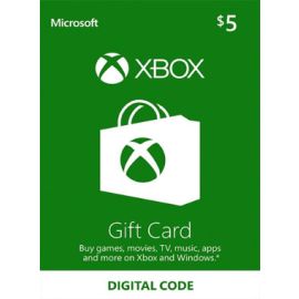 Xbox USA $5 Gift card