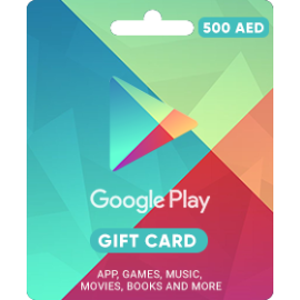 GooglePlay AED 500 Gift Card
