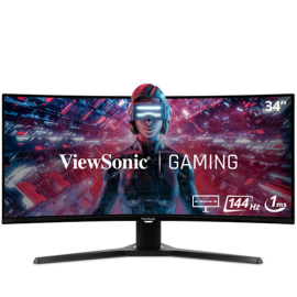 Immerse Yourself in Gaming with ViewSonic 34-Inch OMNI Curved Gaming Monitor VX3418-2KPC | Future IT Oman