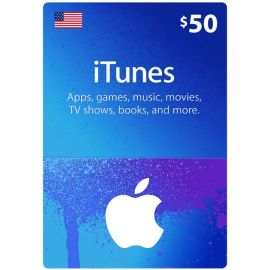 iTunes USA $ 50 Gift Card