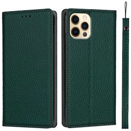 Green Wallet Folio Leather Case for iPhone 13 Pro Max 6.7" | Buy Online in Oman | Future IT Oman