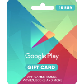 GooglePlay EUR 15 Gift Card