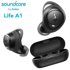 Anker Soundcore  Life A1 True Wireless Earbuds, 35H Playtime, Wireless Charging, USB-C Fast Charge, IPX7 Waterproof