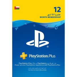 PlayStation Plus 12 Months Membership Card OMAN