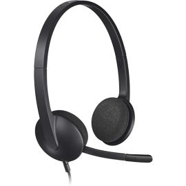 Logitech H340 USB Computer Headset - Superior Audio for Your PC at Future IT Oman