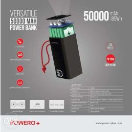 poweroooooo+ 50000 mah power bank
