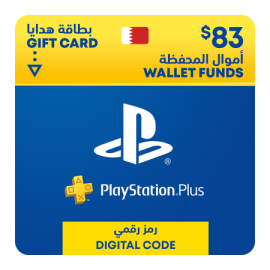 PlayStation Bahrain Wallet Topup USD 83 Gift Card