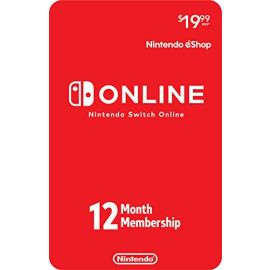 Nintendo 12 Month Gift Card