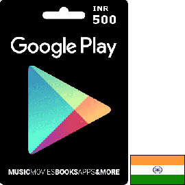 GooglePlay INR 500 Gift card